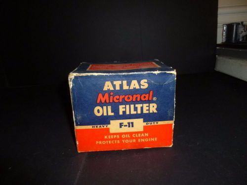 Atlas micronal oil filter-nos-f-11-multiple antique auto&#039;s-#2