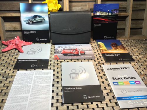 2016 mercedes amg gt s gts gt-s owners manual **extremely rare** (nwst 3rd updte