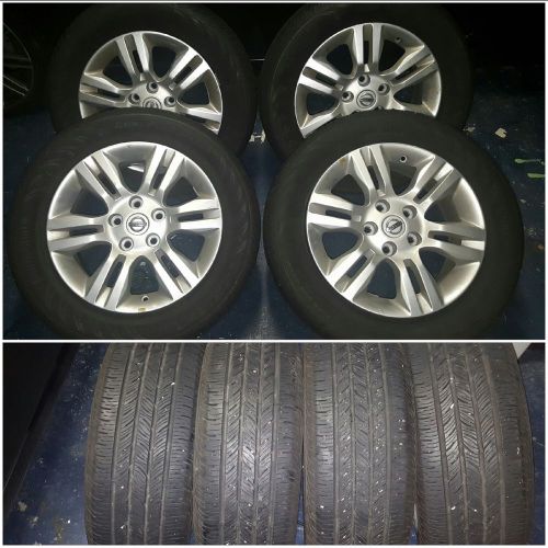 Nissan rims and tires