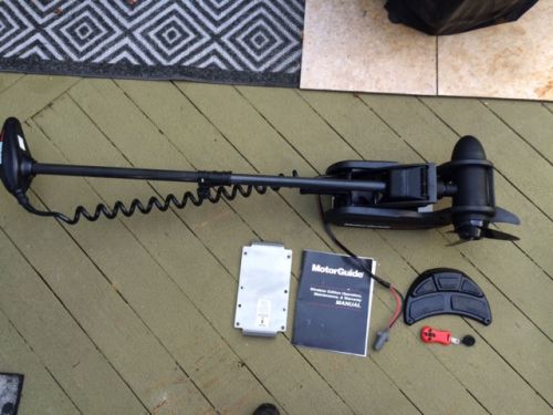 Motorguide w45 wireless 48” 12v wireless bow mount with handheld remote