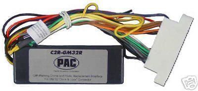 Pac c2r-gm32r radio adapter with one year warranty