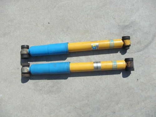 2-bilstein shock absorbers,rear,1988-1995 volvo 740,760,960,b6 36mm monotube,gas