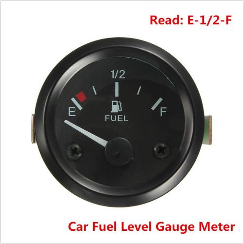 Universal 2&#039;&#039; 52mm dc 12v led light fuel gauge for auto car motocycle truck