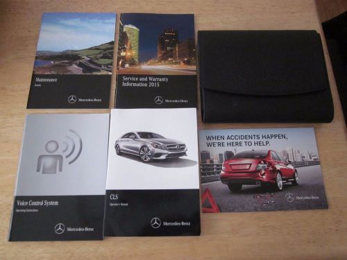 2015 mercedes cls400 cls550 owner manual with case oem owners cls class