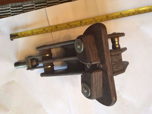 Hye large sailboat tufnol &amp; stainless double sheeve swivle block w/cleat cleat