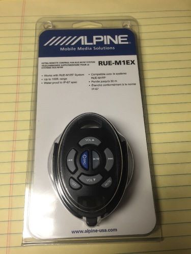 Alpine rue-m1ex marine remote control
