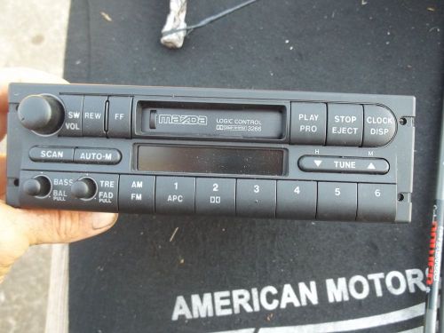 Mazda AM/FM/Cassette radio, image 1