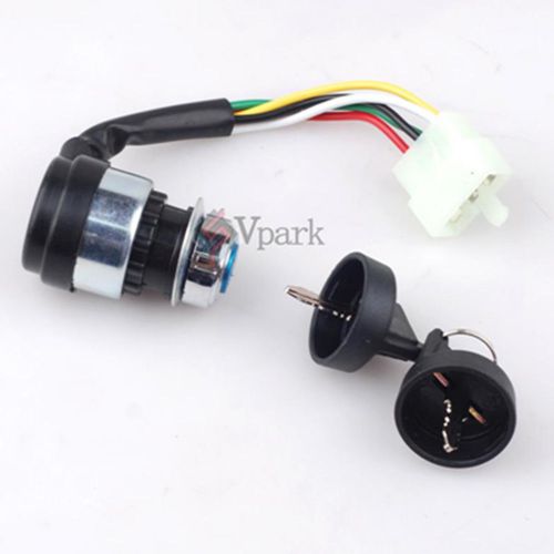 Key ignition switch for chinese 150cc 250cc hammerhead go kart dune buggy carter
