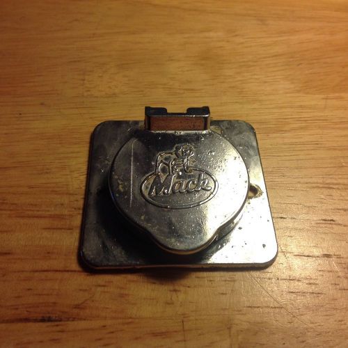 Mack vintage truck part,cover for electrical plug