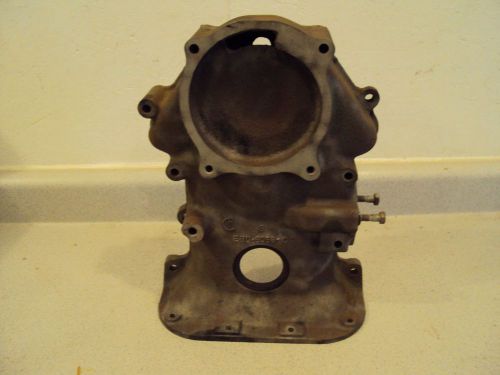 Y block ford timing cover, 312, 292, 272, good shape. 54 mercury, 54-62