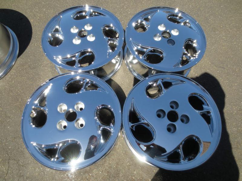 15" saturn s-series factory oem chrome wheels 16 17 18 19 20 honda civic integra