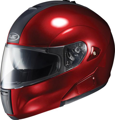 Hjc is-max bt wine motorcycle bluetooth helmet size medium m