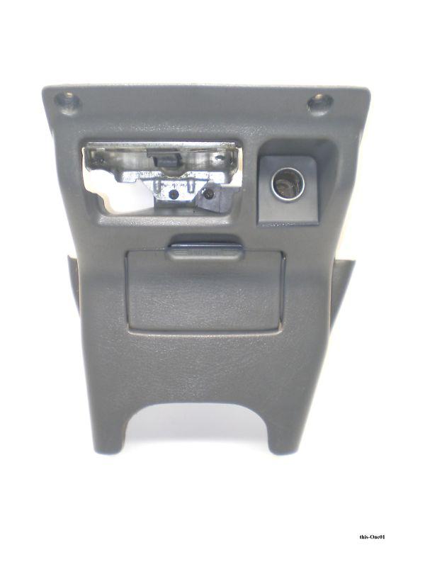 92-95 honda civic ashtray lighter coin pocket console gray eg
