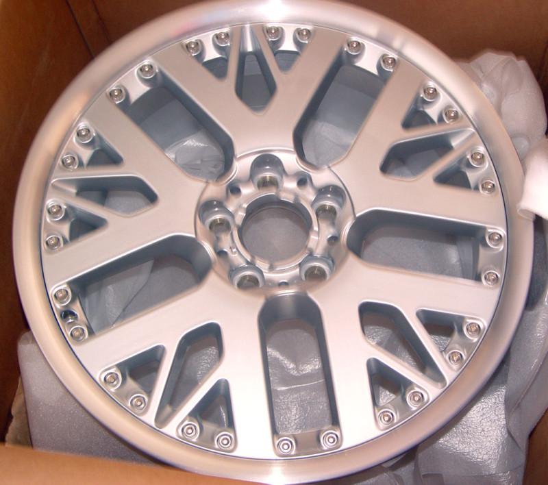 Bmw e53 x5 genuine composite wheel style double spoke 75 19" x 9" alloy wheel