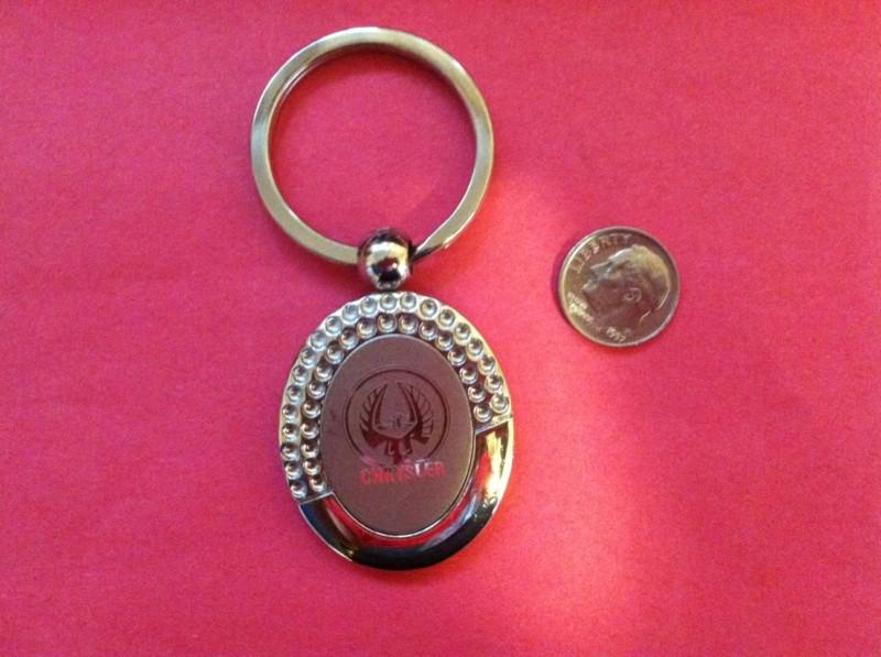 Chrysler-key chain -used --nice with a few scratches --heavy solid metal --