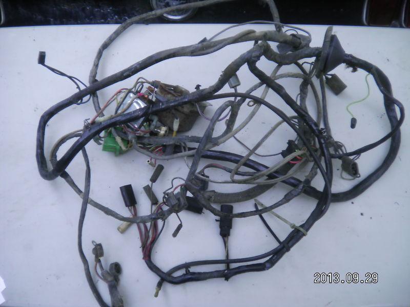 1971 mustang engine compartment wiring harness under hood oem 71 