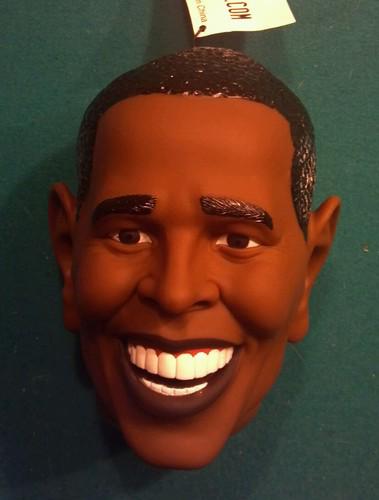 Obama trailer hitch ball cover / dog chew toy 