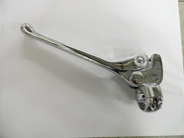 Harley davidson 1954-1972 sportster/k models chrome clutch lever with perch