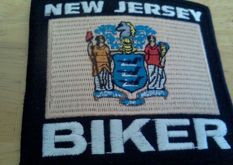 New jersey biker patch new!!