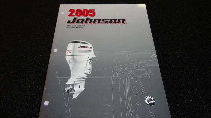 2005 johnson service manual 200,225,250 hp 4-stroke #5006000 outboard boat motor