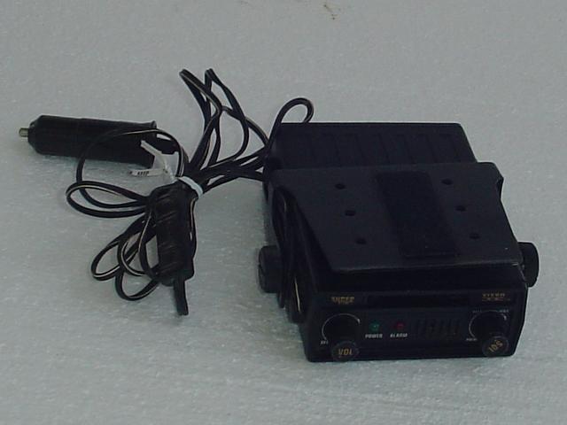 Radar detector warning receiver vixen ii 2 super fox 12v cig lighter w/ mount