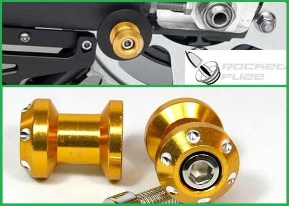New cnc anodized gold pro motogp series motorcycle spool frame slider protection