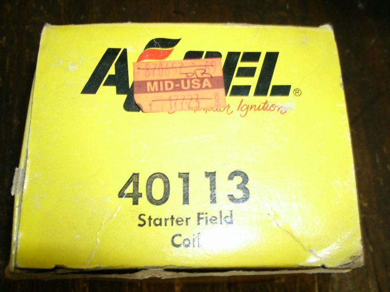 Harley davidson starter field coil, accel # 40113, 1967-80xl, 1966-82 big twin