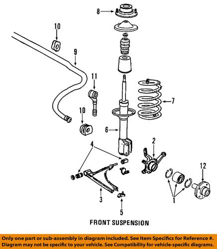 Volkswagen oem 1j0411105al coil spring/suspension coil spring