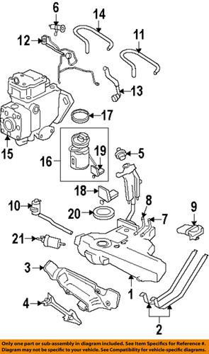 Volkswagen oem 1j0201051b fuel injection pressure regulator