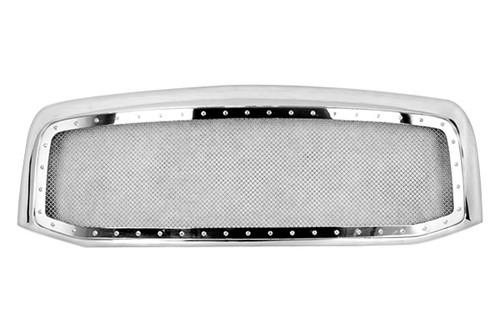 Paramount 46-0112 - dodge ram restyling 2.0mm packaged chrome wire mesh grille