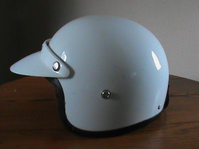 Vintage  motorcycle rat rod motorcycle helmet sz xl japan