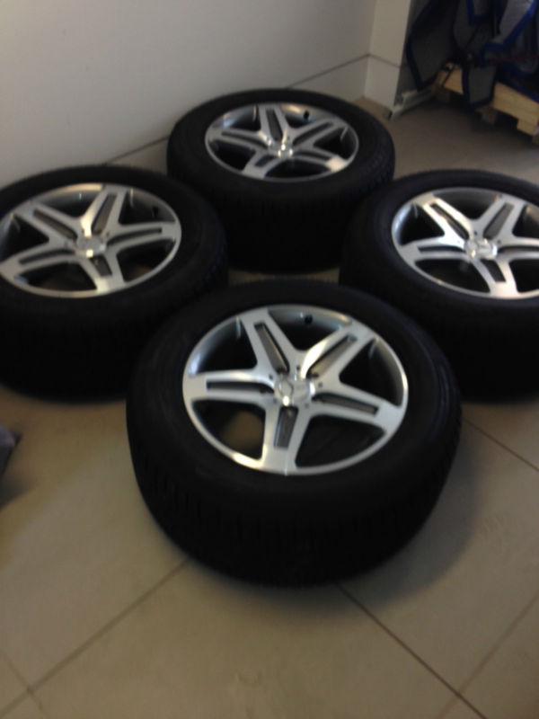 Mercedes benz amg g-55 wheels and tires set of 4