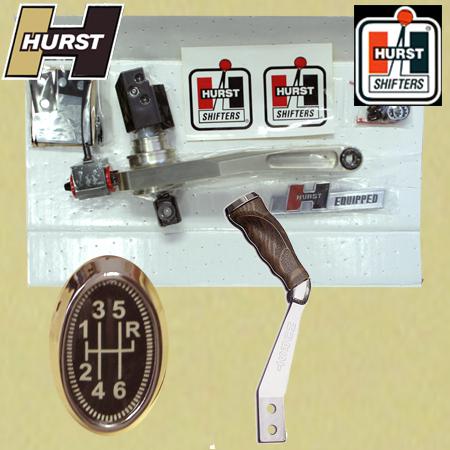 Hurst 6 speed challenger 2009-2012 shifter kit with pistol grip handle 3916020