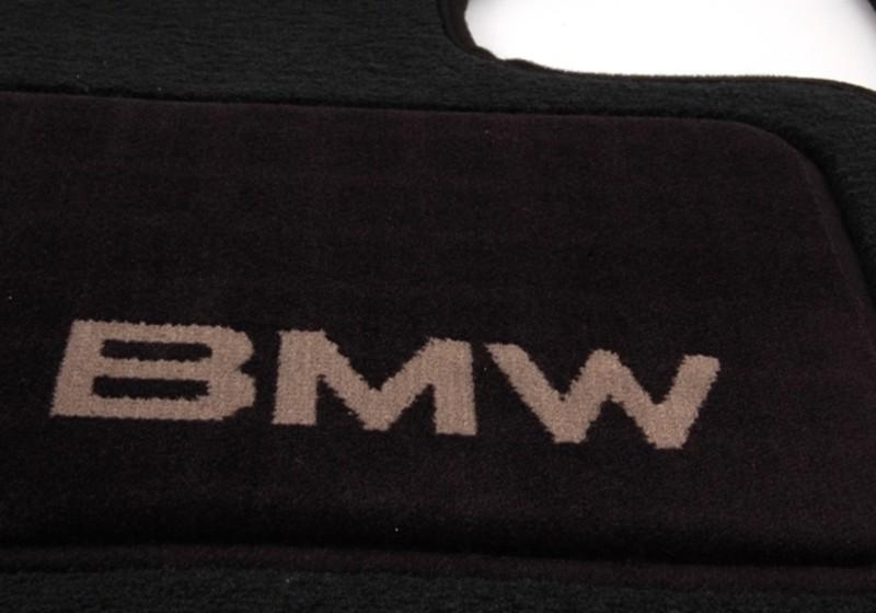 2007 to 2011 bmw 335xi/335i x-drive carpeted floor mats - factory oem  - black