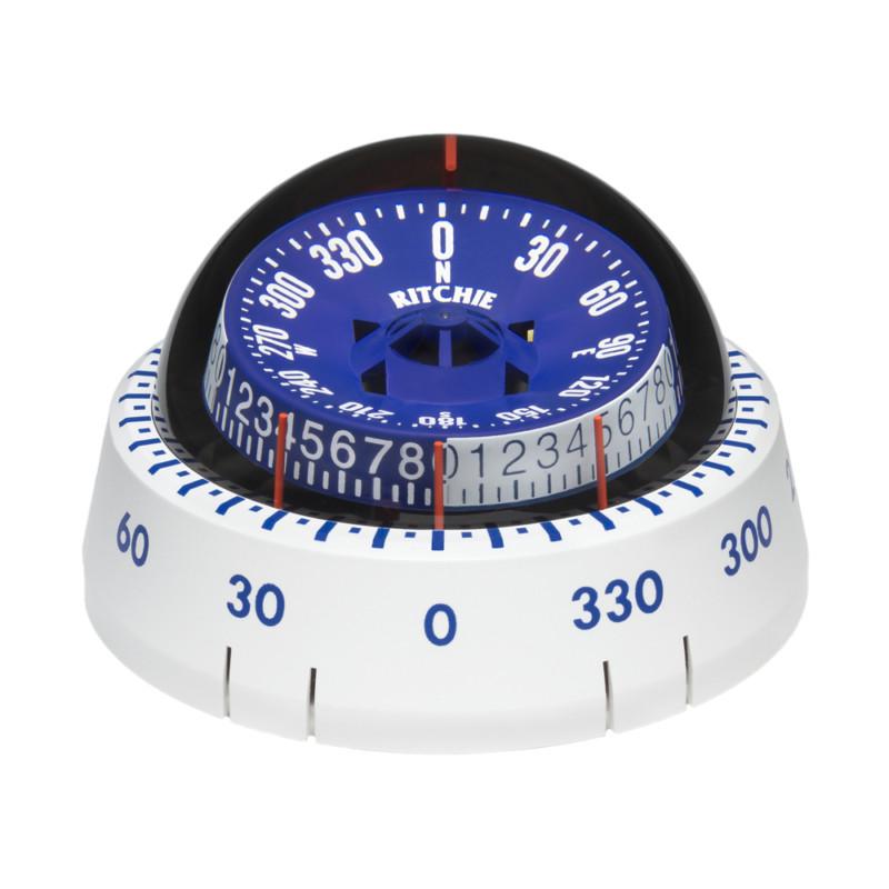 Ritchie xp-98w x-port  tactician surface mount marine compass