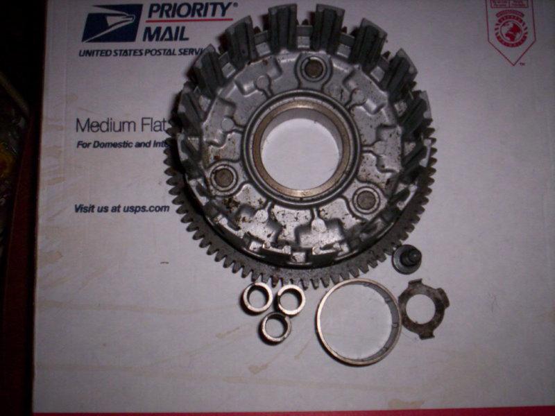 Yamaha yzf600r clutch basket and parts