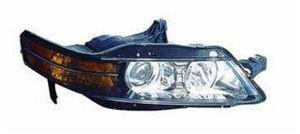 Remanufactured oe right passenger side head lamp light lens and housing ac25031