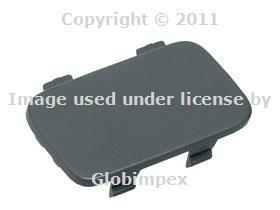 Bmw e82 e88 128i tow hook cover front genuine new + 1 year warranty