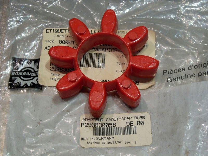 Nos sea doo 293830058 drive system rubber adaptor red xp