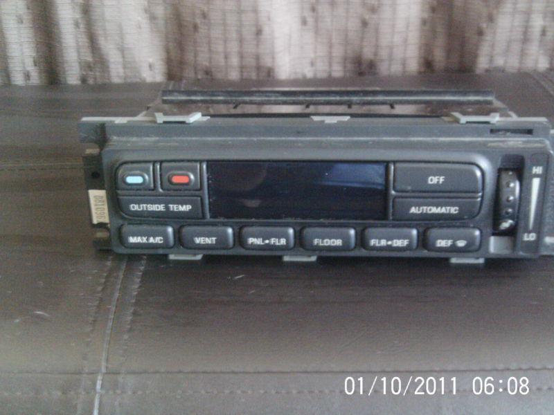 95 96 97 lincoln continental a/c heater climate control (f70h-19c933-aa