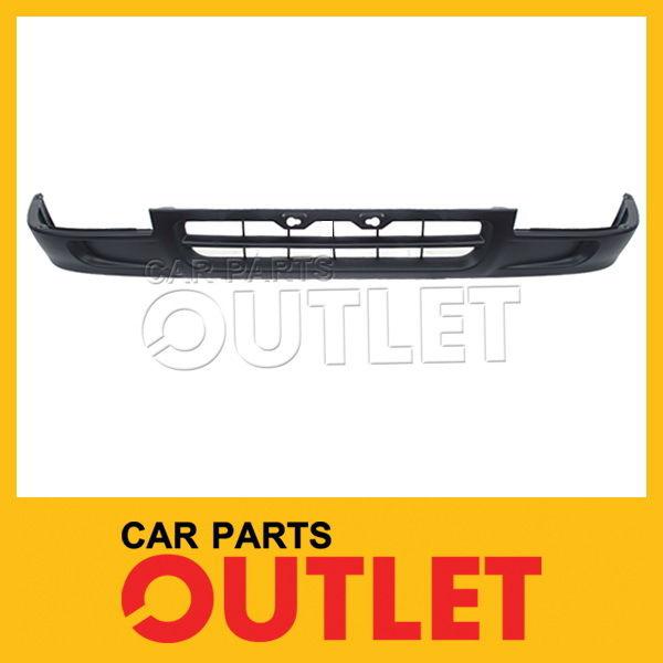 92-95 toyota 4runner front bumper lower valance to1095191 textured m.blk plastic