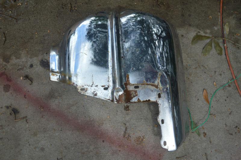 1959 cadillac right side upper bumper end