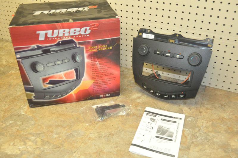 Honda accord turbo2 dash kit interface system stereo install 2003 2004 03-04 