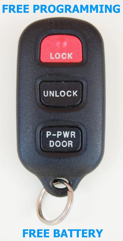 99 00 01 02 03 toyota sienna remote dual sliding door gq43vt14t free programming