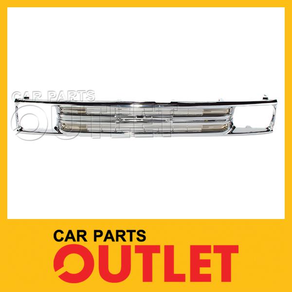 89 90 91 toyota pick up chrome grille 2wd 2.4 1989-1991
