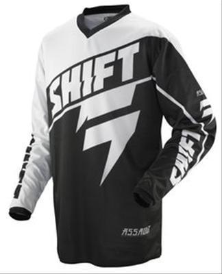 Shift racing 2013 assault jersey men's small black 04403-001-s
