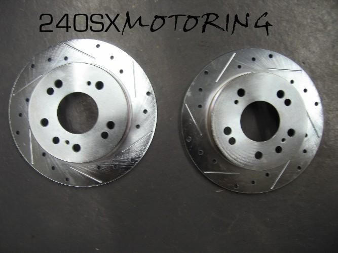 Circuit sports brake rotors for nissan 300zx (z32) front 30mm