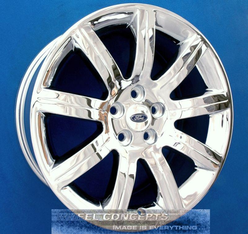 Ford flex 19 inch chrome wheel exchange new chrome 19" rims 3768