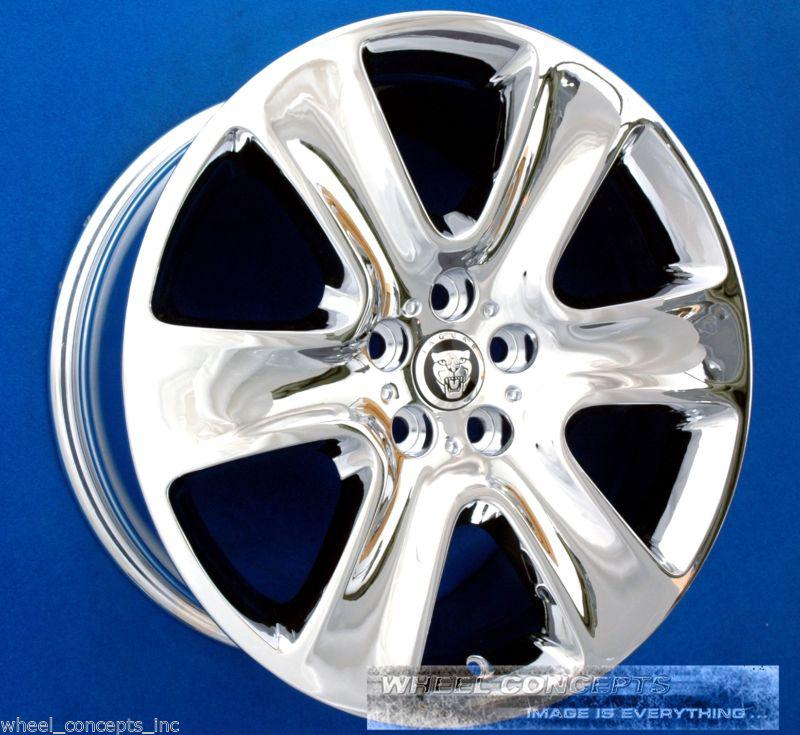 Jaguar xf cygnus 18 inch chrome wheel exchange cyngus 18" factory oem 