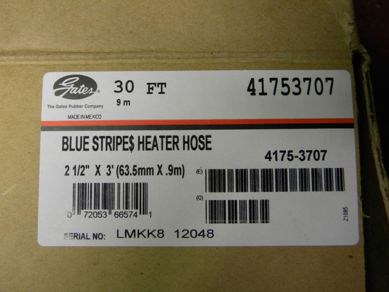Gates blue stripe hose 2-1/2"x 36"  1 box 10 pcs  part # 4175-3707